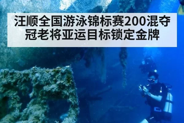 汪顺全国游泳锦标赛200混夺冠老将亚运目标锁定金牌